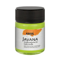 JAVANA boja za tekstil za svijetle tkanine 50 ml | razne boje | ARTMIE