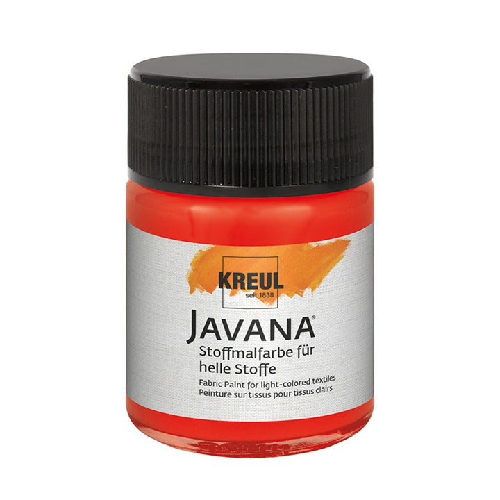 JAVANA boja za tekstil za svijetle tkanine 50 ml | razne boje | ARTMIE