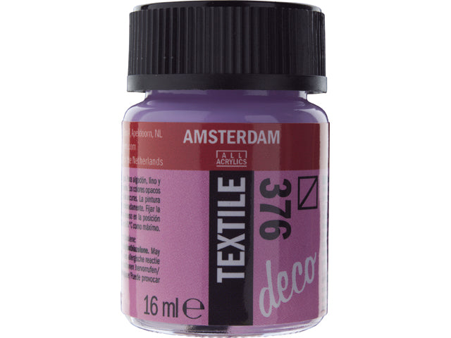 Boja za tekstil Amsterdam Textile Deco 16ml /40 – 388-jasna crvena neprozirna