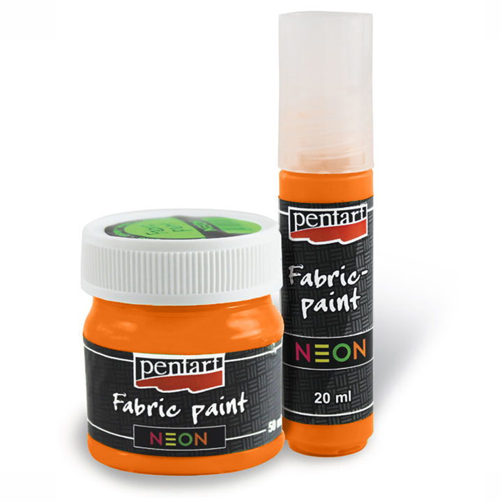 Boja za tekstil NEON 20 ml | razne boje — slika 3