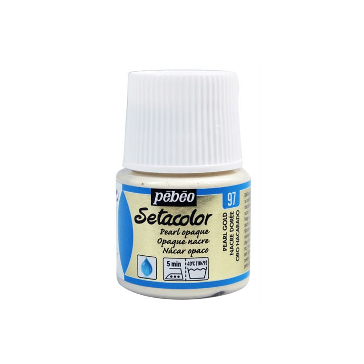 Boja za tekstil Pebeo Setacolor Opaque Pearl 45 ml | razne boje — slika 2