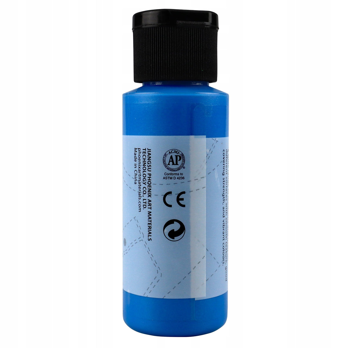 Boja za tekstil Phoenix 59 ml – jezersko plava 455