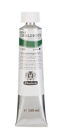 Boje za linorez Schmincke aqua-LINOPRINT 120 ml – 530 Kromoksid zelena nijansa