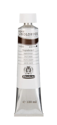 Boje za linorez Schmincke aqua-LINOPRINT 120 ml – 630 Sepija smeđa