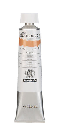 Boje za linorez Schmincke aqua-LINOPRINT 120 ml – 830 Bakrena