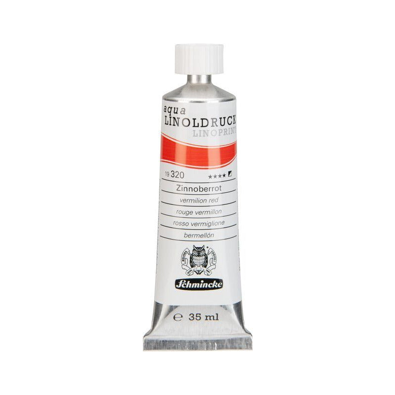Boje za linorez Schmincke aqua-LINOPRINT 35 ml – 320 Vermilion crvena