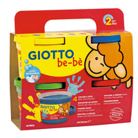 Boje za prste GIOTTO be-bè 4 x 150 ml