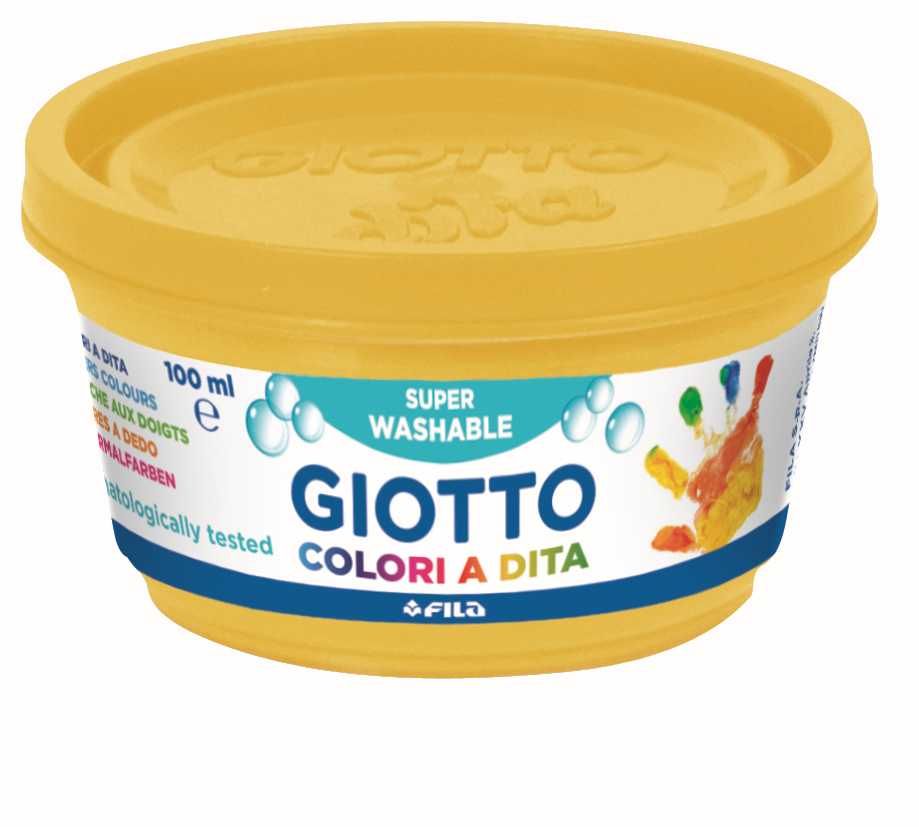 Boje za prste GIOTTO Be-Be 6 x 100 ml