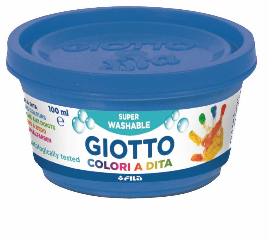 Boje za prste GIOTTO Be-Be 6 x 100 ml