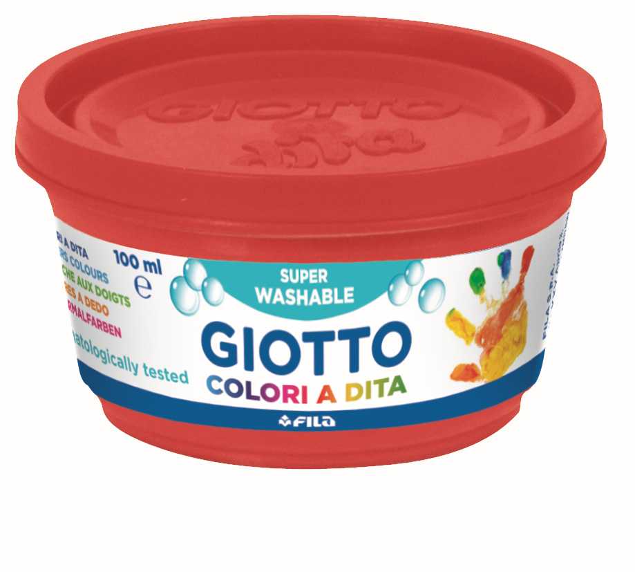 Boje za prste GIOTTO Be-Be 6 x 100 ml