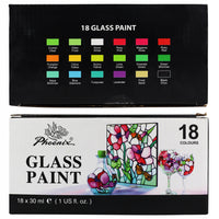 Boje za staklo Phoenix - 18 x 30 ml