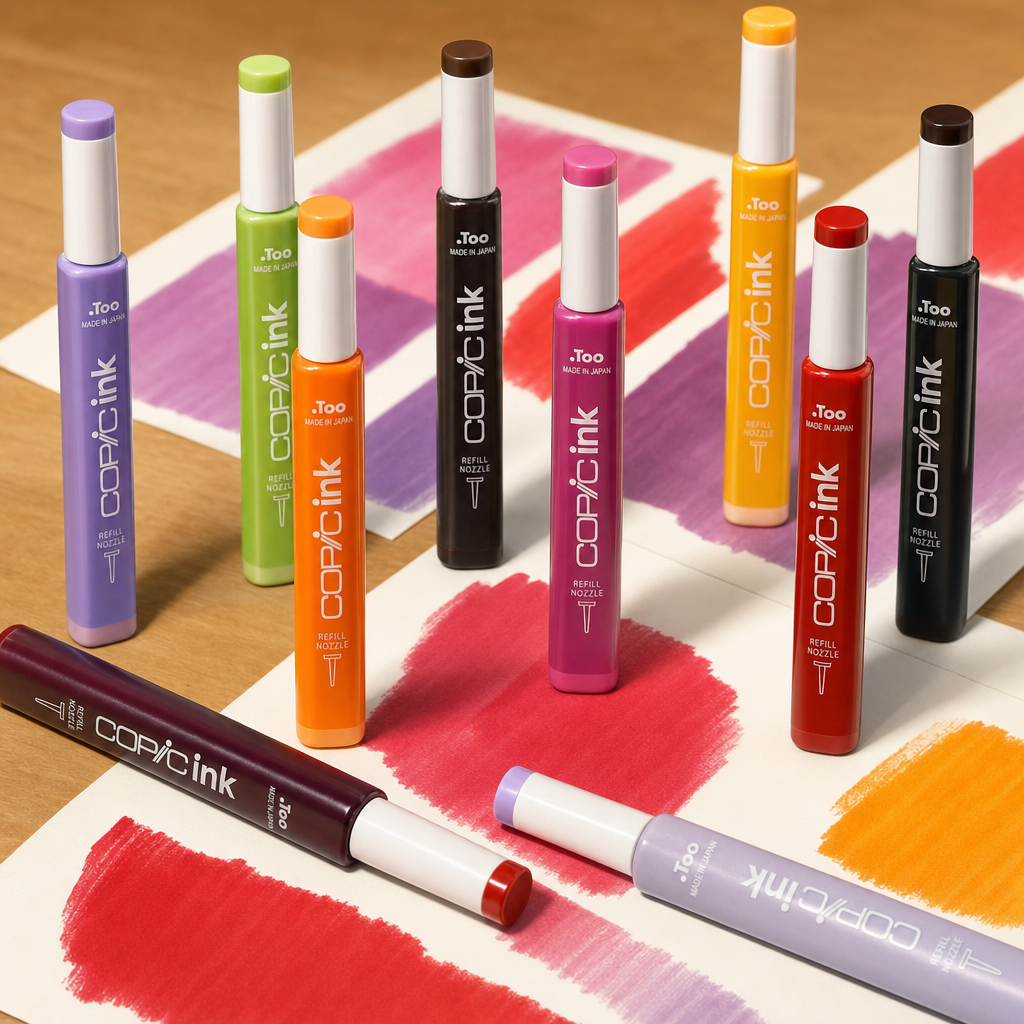 Copic Ink set za dopunu vaših markera