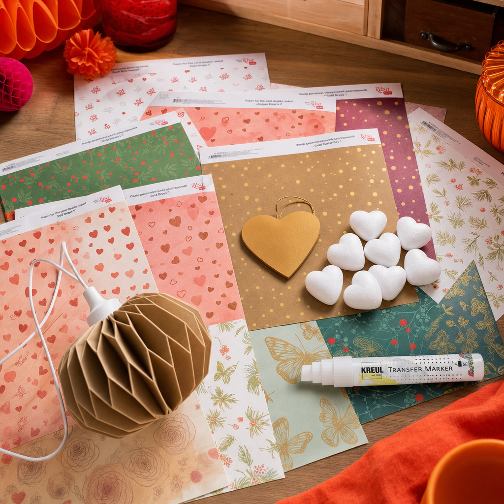 Papiri za scrapbooking Butterflies A4
