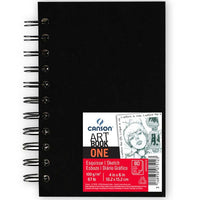 Canson Art Book One skicen blok 100 g/m², 80 listova, 10,2 x 15,2 cm sa spiralnim uvezom
