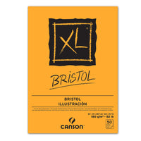 Blok za crtanje CANSON Bristol 180 g/m² A4 lijepljeni - 50 listova