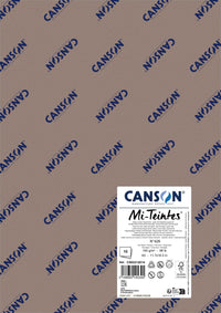 Papir za pastel Canson Mi-Teintes A3 160 g - 10 listova – Filt siva 429