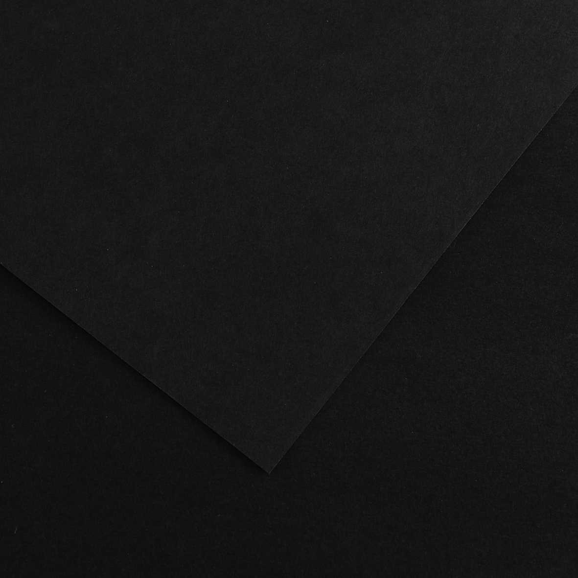 CANSON papir u boji Vivaldi 50 x 65 cm 240 g 125H – Crna 38