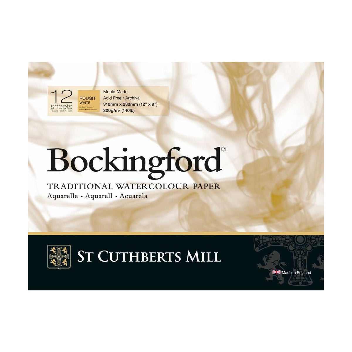 CANSON St Cuthberts Bockingford akvarelni blok Rough 300 g/m² - 12 listova