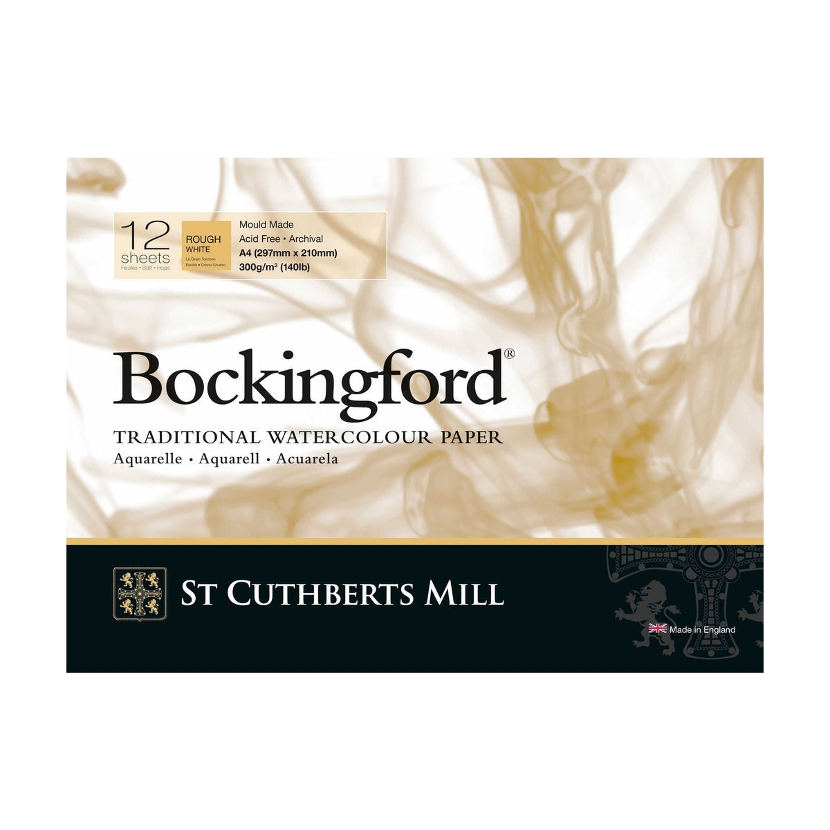 CANSON St Cuthberts Bockingford akvarelni blok Rough 300 g/m² - 12 listova