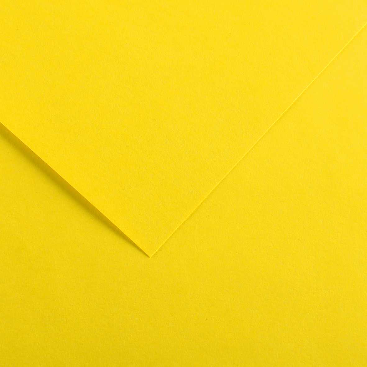 Papir u boji CANSON Vivaldi A3 185 g - 50L – Kanarinac žuta 4