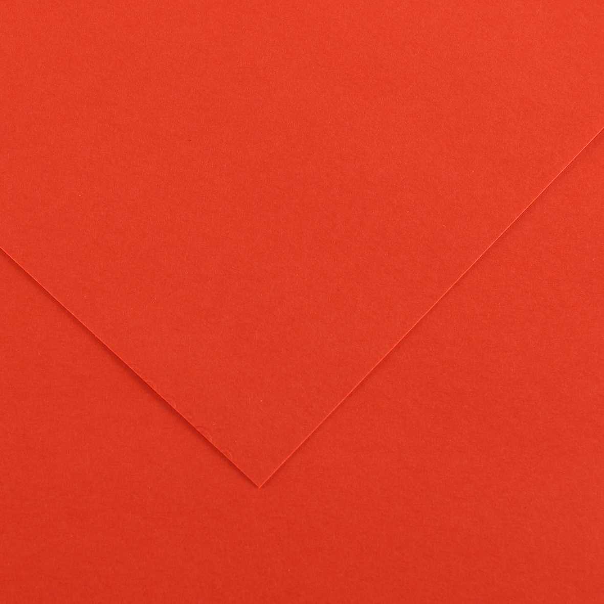 Papir u boji CANSON Vivaldi A3 185 g - 50L – Rajčica crvena 14