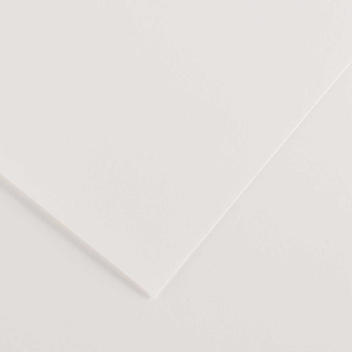 Papir u boji CANSON Vivaldi A3 185 g - 50L – Bijela 1