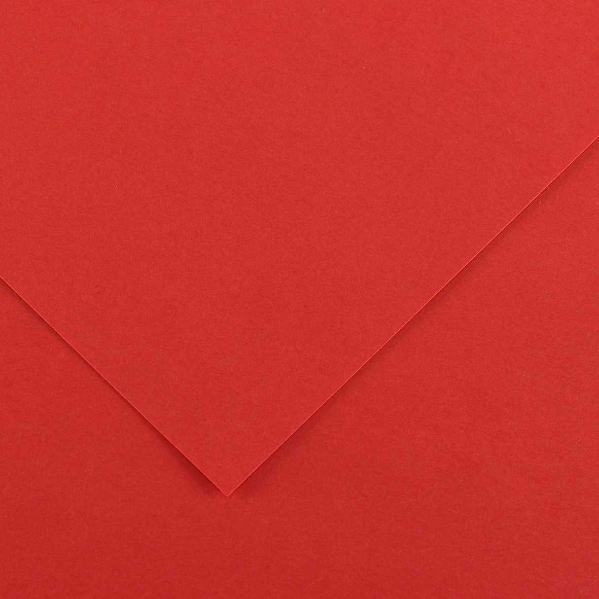 Papir u boji CANSON Iris Vivaldi A4 185 g - 50 listova – Crvena 15