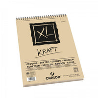 Canson XL Kraft blok za skiciranje 90 g/m² 60L A4 sa spiralnim uvezom