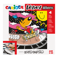 Carioca baršunaste bojanke 4 kom – CENTO Sport