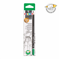 Carioca trostrana olovka Black, 12 kom – 4/2H