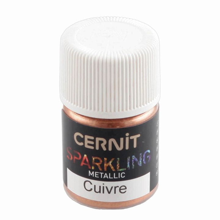 CERNIT Sparkling liskavi prah za polimerne mase | razne nijanse — slika 1