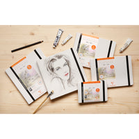 Clairefontaine Fontaine akvarelna knjiga HP 300 g 24L tvrdi uvez