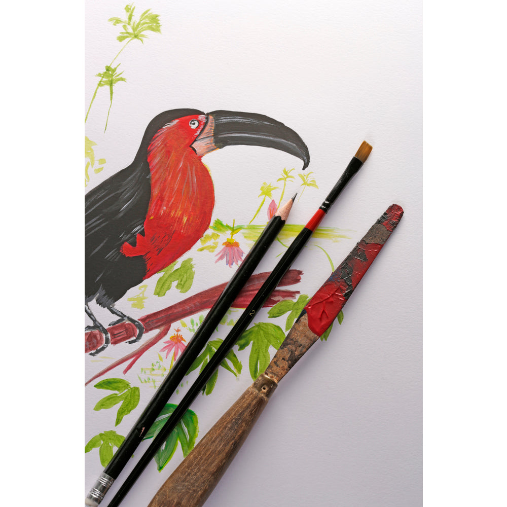 Clairefontaine Paint'On Mix Media blok 250 g 40L ljepljen Extra White