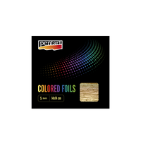 Colored foil sheets 14x14 cm 5 gold – barokna