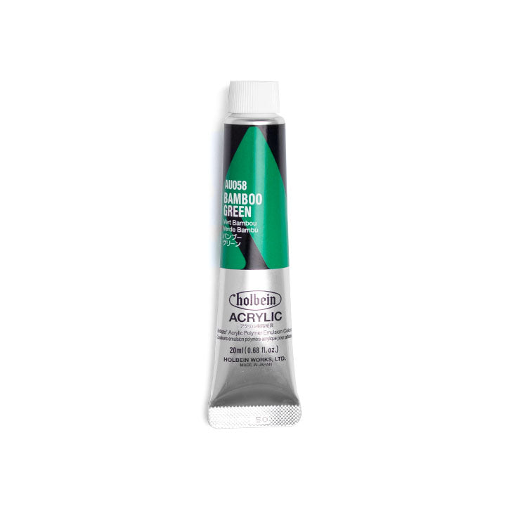 Profesionalne akrilne boje Heavy Body - Holbein - zelene nijanse – Phthalo zelena