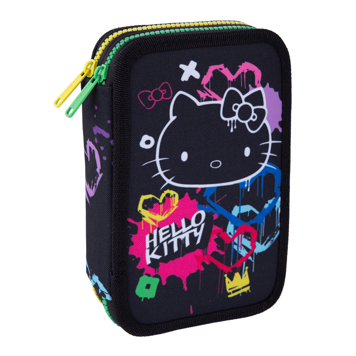 Colorino puna pernica na dva kata Jumper 2 Hello Kitty – Hello Kitty Neon crna