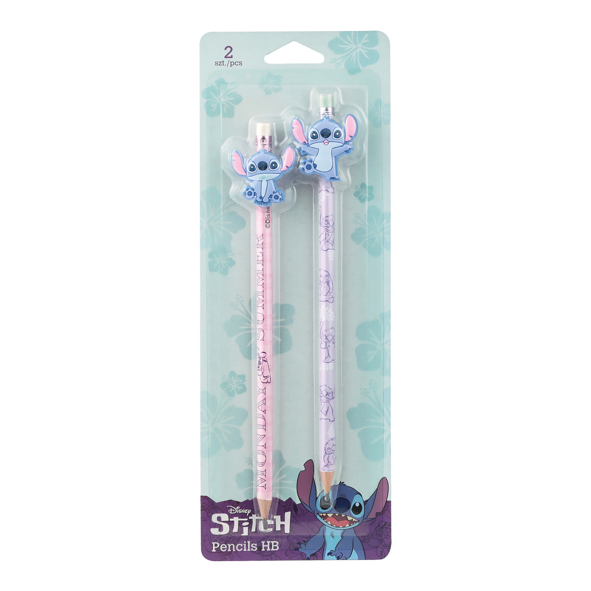 Colorino set olovaka Stitch Pastel 3, okrugle s gumicom