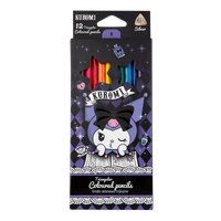 Colorino trokutaste drvene bojice Kuromi, 12 boja