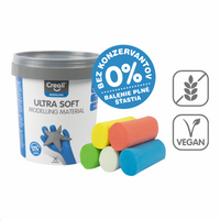 Creall masa za modeliranje Ultra soft, 5 g, posudica, miks boja – × 60