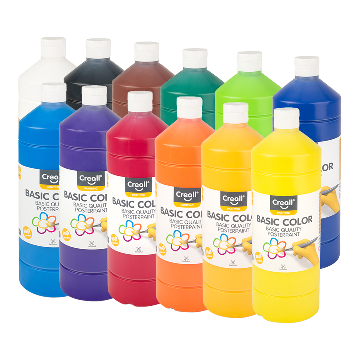 Creall tempere, 1 000 ml, razne boje