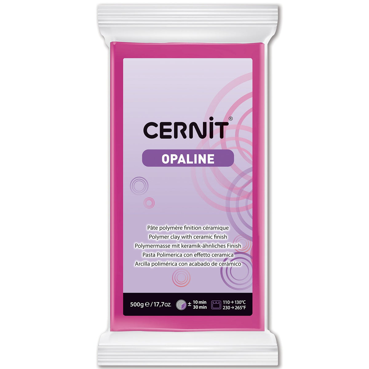 CERNIT Opaline polimerna glina 500 g – Magenta