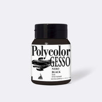 Crni akrilni gesso Maimeri Polycolor 500 ml