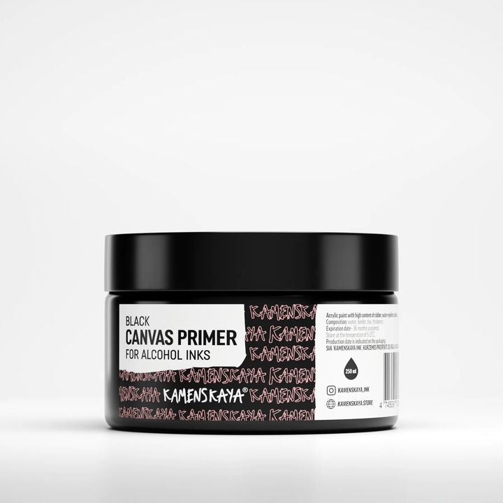 Crni primer za platno Kamenskaya | različiti volumeni — slika 4