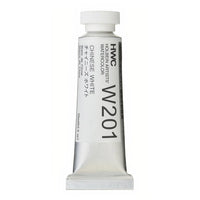 Profesionalne akvarel boje Holbein Artists 15 ml – kineska bijela