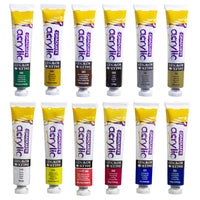 DALER ROWNEY Graduate set akrilnih boja 12 x 22 ml