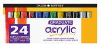 Set akrilnih boja DALER ROWNEY Graduate 24 x 22 ml