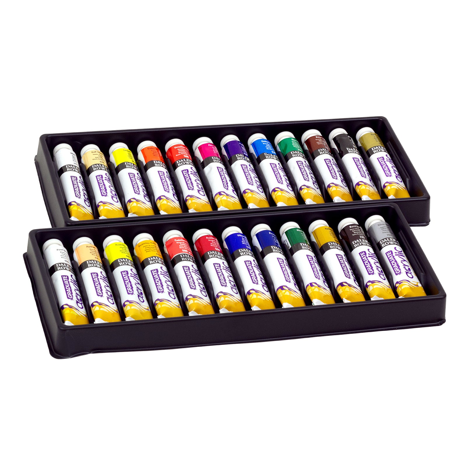 Set akrilnih boja DALER ROWNEY Graduate 24 x 22 ml