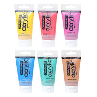 DALER ROWNEY D&R Graduate set metalik akrilnih boja 6 x 75 ml