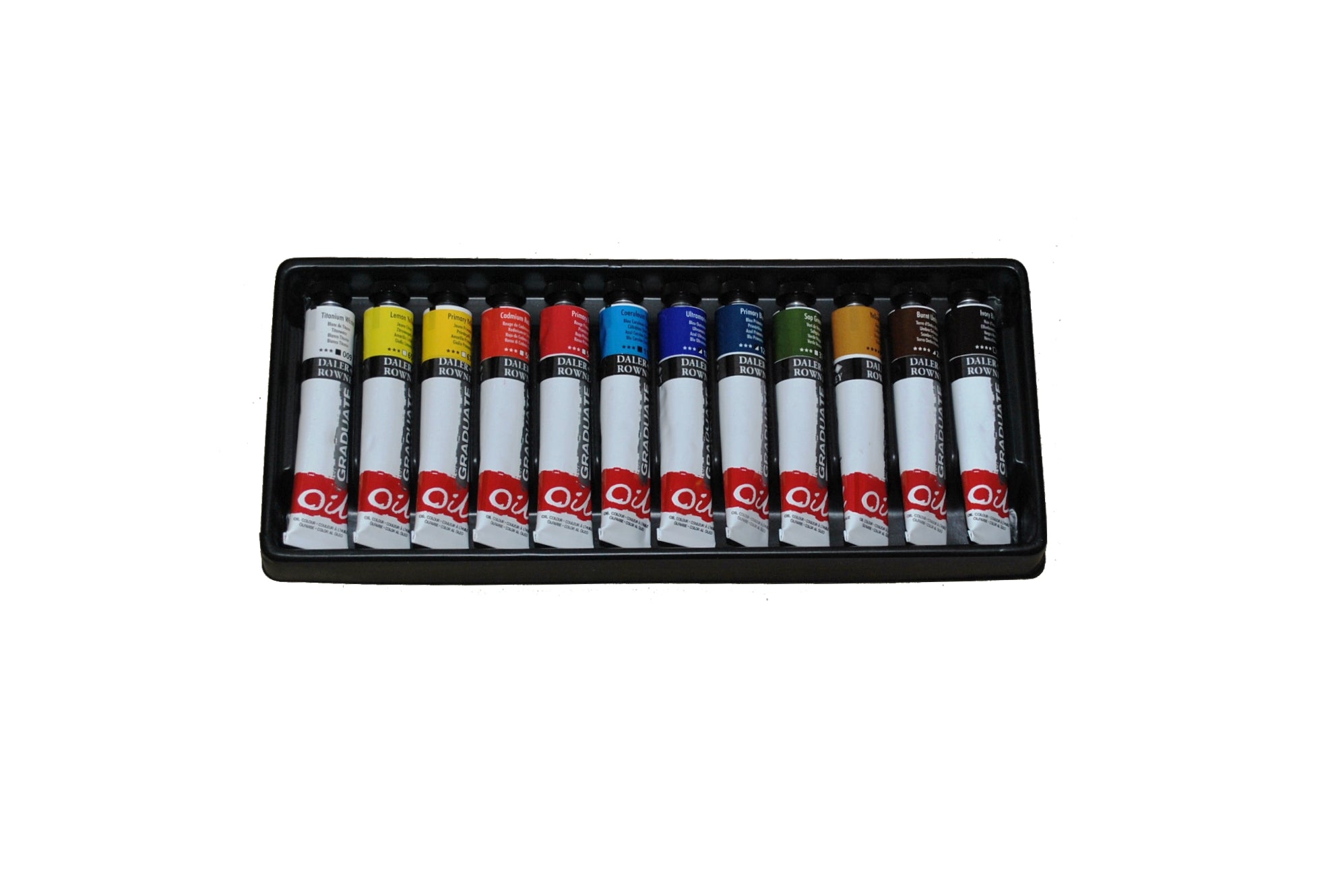 DALER ROWNEY D&R Graduate set uljanih boja 12 x 22 ml
