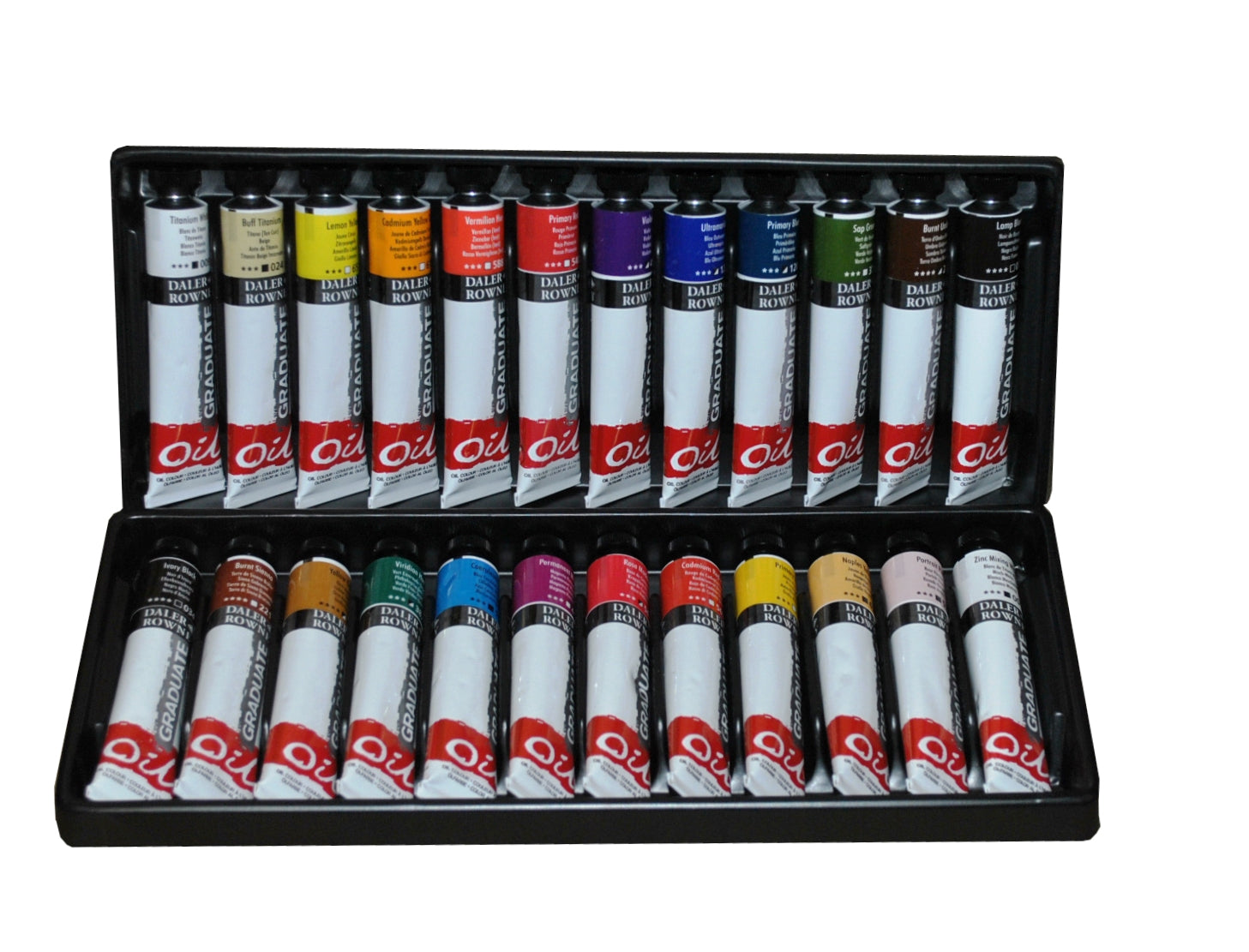 DALER ROWNEY D&R Graduate set uljnih boja 24 x 22 ml